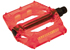 Pedali Flat Arancio Fluo